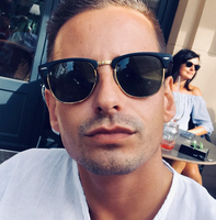 2023 lunettes de soleil polarisées semi-sans monture femmes/hommes Vintage riz ongles UV400 lunettes classiques marque concepteur lunettes de soleil