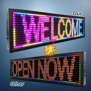 Panneau LED programmable à défilement à prix d'usine, affichage numérique, écran publicitaire pour scores sportifs, écran de messages <span class=keywords><strong>électronique</strong></span>s - Product Image 5