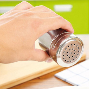 Tarros de especias de acero inoxidable, porta palillos, recipientes para polvo, tarros de pimienta, botellas de pimienta, suministros para restaurantes y hoteles - Product Image 1