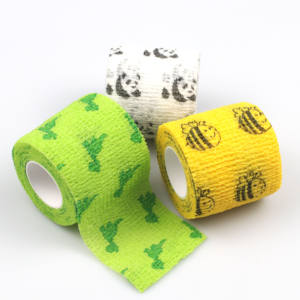 Bandages Cohésifs Auto-Adhérents <span class=keywords><strong>Vetrap</strong></span> 2'' de Largeur, 5 Yards, Premiers Secours, Élastiques, Sportifs, Non Tissés, Respirants - Product Image 2