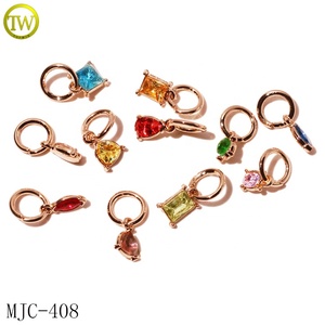 Logo personalizzato di fabbrica etichette di stelle marine accessori per costumi da bagno in metallo <span class=keywords><strong>ciondolo</strong></span> in lega di metallo per Bikini placcato oro per reggiseno - Product Image 6