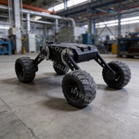 Plataforma de Chasis UGV Todoterreno AURA TR-C01, Vehículo Modular No Tripulado para Inspección y Aplicaciones de Campo con Personalización