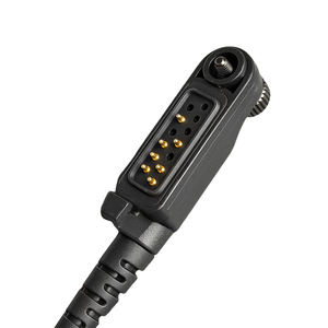 Black Professional Bodyguard Radio Earphone with Shoulder Strap Accessory for Clear Communication - Product Image 5