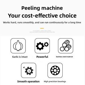 Descascador Automático de Alho Comercial - Máquina Elétrica de Descascamento em Aço Inoxidável para Processamento de Alho - Product Image 3