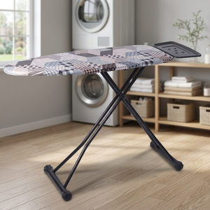 Planche à repasser pliable Galileo Sordine, type sur pied, gain de place, support de fer réglable en hauteur, capacité 8 kg, support en plastique et acier - Product Image 3