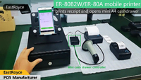 Tiroir-caisse compact avec interface Bluetooth pour terminaux de caisse mobiles