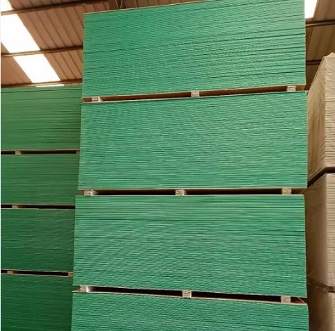Factory Wholesale 1200*2400 waterproof drywall gypsum board Sheetrock Drywall Regular Gypsum Board For Bathroom Wall