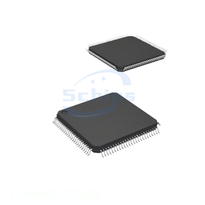 ซื้อชิ้นส่วนอิเล็กทรอนิกส์ออนไลน์ ชิ้นส่วนฝังตัว 100 LQFP LC4064ZC-75T100I มีสินค้าในสต็อก - Product Image 1