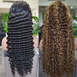 100% Wig tanpa lem rambut manusia Virgin mentah renda depan asli Wig gelombang dalam Vietnam untuk WANITA HITAM HD Wig Frontal penuh renda - Product Image 6