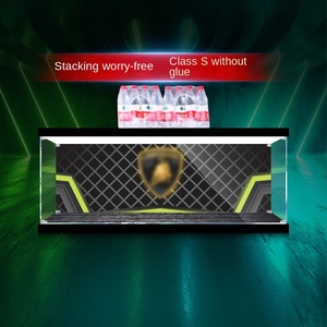 Modelo <span class=keywords><strong>de</strong></span> Auto <span class=keywords><strong>de</strong></span> Carreras 42115 SIAN, <span class=keywords><strong>Caja</strong></span> <span class=keywords><strong>de</strong></span> Exhibición Transparente <span class=keywords><strong>de</strong></span> Acrílico y Plástico <span class=keywords><strong>de</strong></span> 40 <span class=keywords><strong>Piezas</strong></span> con Cubierta Antipolvo - Product Image 4