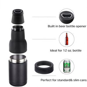 Vente en gros de canettes isothermes personnalisées en acier inoxydable 304 de 12 oz, 14 oz, 16 oz, quatre-en-un, pour soda et bière, avec ouvre-boîte - Product Image 4