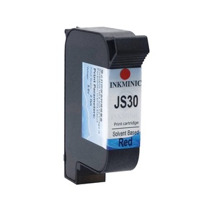 Cartucho de Tinta Roja a Base de Solvente JS30 de Buena Calidad con Chip para Impresora de Inyección de Tinta Térmica Meenjet Mxpro Mxplus Serie Mx TIJ - Product Image 5