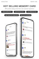 Original pour Sandisk 8Gb 16Gb 32Gb 64Gb 128Gb 512Gb Mini Carte Mémoire SD Plastique Compatible avec Caméra Smartphone DVR