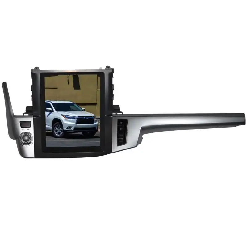 12.1 "écran de style Tesla Android DVD lecteur de voiture GPS navigateur radio multimédia pour TOYOTA HIGHLANDER 2014-avec BT/WIFI carplay