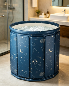 Venta caliente Bañera plegable Nuevo estilo Bañera portátil Fácil de almacenar Bañera plegable - Product Image 1