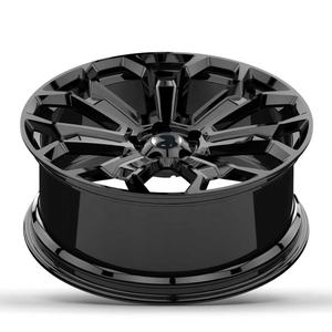Jantes forgées sur mesure YQ de qualité supérieure 6061-T pour Defender <span class=keywords><strong>Range</strong></span> <span class=keywords><strong>Rover</strong></span> <span class=keywords><strong>Velar</strong></span> 21 22 23 24 pouces <span class=keywords><strong>Noir</strong></span> brillant PCD 108 120 - Product Image 5