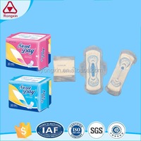 Dijual harga grosir bantalan menstruasi katun organik longgar pembalut pembalut pembalut putih