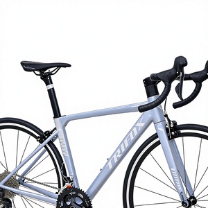 Bicicleta de Carretera 700C con Horquilla de Fibra de Carbono, Cuadro de Aluminio, 20 Velocidades, Neumáticos 700x25C, Cuadro de Fibra de Carbono que Brinda Ligereza y Resistencia - Product Image 3