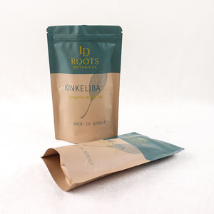 Sachet de thé imprimé en héliogravure avec fermeture éclair, Doypack Premium MOPP pour aliments secs et café, Sachet personnalisé à fond plat avec fermeture éclair pour feuilles de thé - Product Image 2