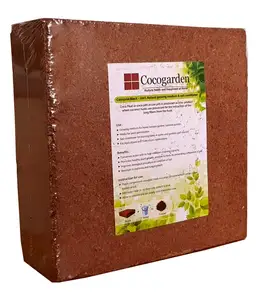 Moss Mix kabuk kabuğu elyaf sıkıştırılmış blok tuğla 11lbs 5KG hindistan cevizi Coco hindistan cevizi Peat