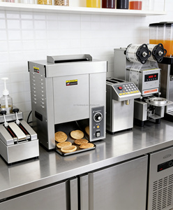 Nouvelle machine électrique automatique haute productivité 220V pour la production de croissants, de pains à hamburger et de produits de boulangerie, utilisant la farine et les œufs comme matières premières, pour les professionnels de la restauration. - Product Image 1