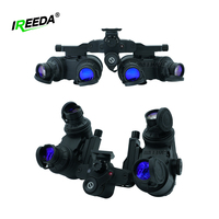 IREEDA Vente Chaude Nouveau Design Quatre Yeux GPNVG18 Lunettes de Vision Nocturne Kit de Boîtier Pliable GPNVG18 avec Étanchéité IP65/IP67