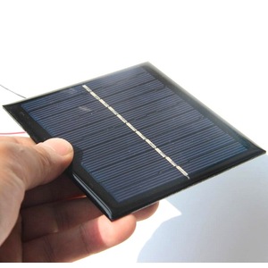 Panneau solaire 95X96-3 95*95MM Polycristallin 1W 5.5V avec câblage, module solaire DIY - Product Image 3