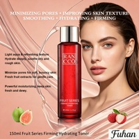 Natuurlijke Biologische Fruit Verstevigende Hydraterende Gezichts Toner Tremella Dragon Pitaya Litchi Guava Extracten Gist Hydraterende Frisse Liftende