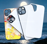 Coques de téléphone vierges en PC souple pour sublimation pour iPhone 16, 16 Plus, 16 Pro, 16 Pro Max – Étuis personnalisables