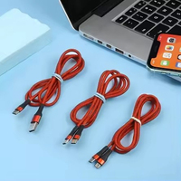 Nylon tressé matériel chargeur Usb câble iphone PD27W C-8PIN PD60W câble de cordon de données Usb pour téléphone câble de charge rapide