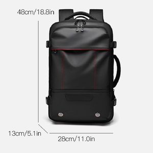 <span class=keywords><strong>Sac</strong></span> à <span class=keywords><strong>Dos</strong></span> <span class=keywords><strong>Homme</strong></span> Anti-Vide avec Pompe Extensible, Séparation Sec/Humide, Cadenas à Code, Étanche pour Voyage et Ordinateur Portable, <span class=keywords><strong>Noir</strong></span> Professionnel - Product Image 2