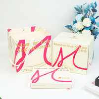 Boîte à gâteau en papier personnalisée de qualité alimentaire, emballage cadeau OEM pour anniversaire, mariage, pâtisserie, à emporter, pour cupcakes et desserts
