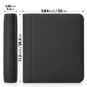 Zeno Poke Mon Tcg Yugioh Trading Sport Top Loader PU Card Binder <span class=keywords><strong>Ultra</strong></span> 4 Pocket <span class=keywords><strong>PRO</strong></span> - Product Image 2