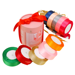 Bán Buôn 1.5 Inch Ribbon 50 Yard Red Ribbon Cuộn 1 1/2 Satin Ribbon Cho Hoa Hồng Bó Hoa 100 Bãi - Product Image 4