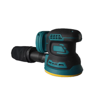 Lijadora Orbital Aleatoria Recargable de Color Personalizado, Lijadora Eléctrica Inalámbrica de Velocidad Variable para Pulir Pisos y Muebles