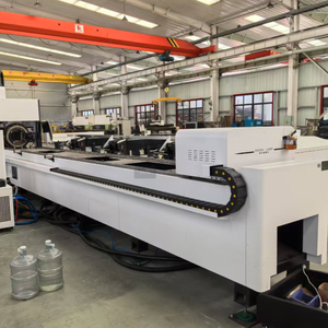 Máquina de Corte Láser para Barandillas de Escaleras, Estructuras de Acero, Sin Intervención Humana, Dispositivo de Carga Automática, Tubo de <span class=keywords><strong>10</strong></span> mm y 245 mm - Product Image 5