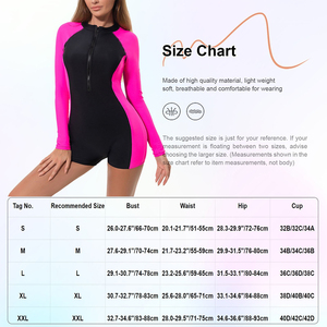 Femmes Solid Short Long Sleeve Upf 50 One <span class=keywords><strong>Piece</strong></span> <span class=keywords><strong>Shorty</strong></span> Wetsuit <span class=keywords><strong>Maillot</strong></span> <span class=keywords><strong>de</strong></span> <span class=keywords><strong>bain</strong></span> pour Surf Dive Swim Noir Bleu Royal - Product Image 6