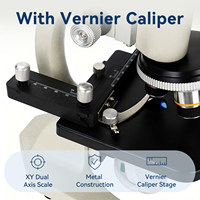 Multifunction Portable High Definition Optical Monocular Biological Microscope Student Microscope