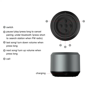 5 Wát có thể sạc lại xách tay RGB <span class=keywords><strong>Bluetooth</strong></span> Loa <span class=keywords><strong>Bluetooth</strong></span> 5.0 tại nhà máy tốt đẹp giá - Product Image 3