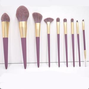 Chuyên Nghiệp 9Pcs Sợi Nhỏ Tóc Kem Che Khuyết Điểm Bóng Mắt Bàn Chải Thiết Lập Hình Dạng Phẳng Sử Dụng Hàng Ngày Với Mascara & Bút Kẻ Mắt - Product Image 2