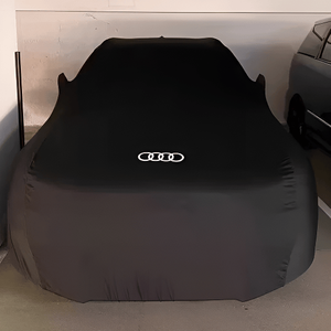 Housse de voiture personnalisée avec logo pour Audi <span class=keywords><strong>A5</strong></span> <span class=keywords><strong>Sportback</strong></span> Coupé quatre portes, tissu doux et élastique, protection intégrale anti-UV et imperméable - Product Image 5