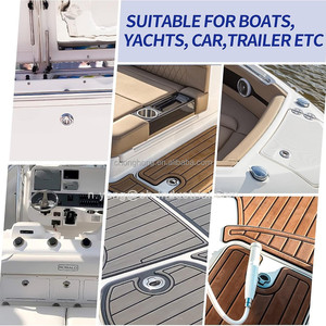 Quincaillerie marine, accessoires pour yachts, loquet encastré, serrure de porte pour <span class=keywords><strong>bateau</strong></span> et VR, poignée de tirage encastrée, loquet de trappe, poignée de levage, loquet à fermeture automatique encastré - Product Image 6