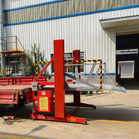 Plate-forme mobile de chargement de camions conteneurs de 2 tonnes, rampe de déchargement hydraulique pour le chargement et le déchargement de chariots élévateurs