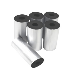 Tube d'<span class=keywords><strong>isolation</strong></span> thermique industriel moderne insonorisé résistant à la chaleur <span class=keywords><strong>PVC</strong></span> matériau mousses de caoutchouc <span class=keywords><strong>tuyau</strong></span> en feuille d'aluminium - Product Image 3