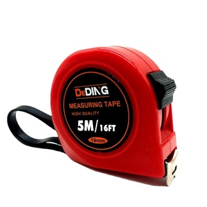 Ruban à mesurer rétractable en acier inoxydable <span class=keywords><strong>double</strong></span> face en plastique ABS avec logo personnalisé en gros, 16 pieds, 25 pieds, échelle métrique - Product Image 1