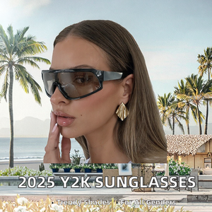 2026 Heißer Verkauf Neues Design Y2K-Stil Kleine Rahmen-Sonnenbrille UV400 Gafas De Sol für Damen und Herren Modische Sonnenbrillen aus PC - Product Image 2