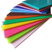 Plaque PVC couleur Senpu SP-003 - Transparente givrée, découpable en différentes tailles avec service de découpe