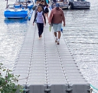 Dock cube flottant en HDPE de haute qualité pour bateau de marina et jet ski de tout type