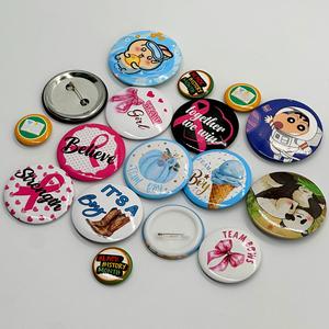 Badges amovibles personnalisés, accessoires vestimentaires tendance, badge en métal durable, artisanat exquis, matériau en étain, décoratif - Product Image 4