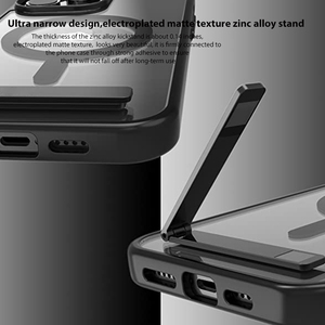 Nuova Custodia Magnetica per Telefono <span class=keywords><strong>con</strong></span> Supporto per 16/15/14/13/12 <span class=keywords><strong>Pro</strong></span> Max, Design Semplice, Antiurto, Impermeabile, <span class=keywords><strong>Compatibile</strong></span> <span class=keywords><strong>con</strong></span> Ricarica Wireless - Product Image 5